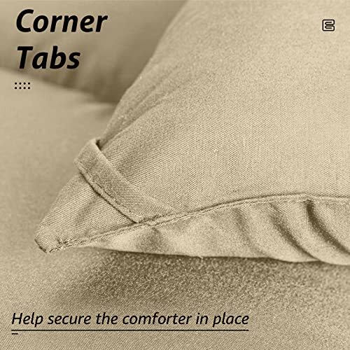 Edredón de cama tamaño queen para todas las estaciones - Enfriamiento Queen (88*88) Beige - Imagen 4 de 7