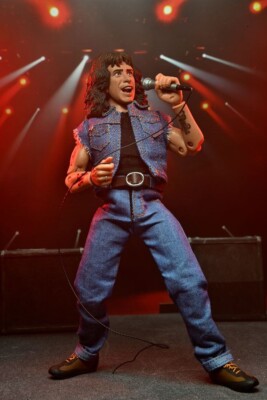 AC/DC Clothed Actionfigur: Bon Scott (Highway to Hell), 20 cm, Neca NEU