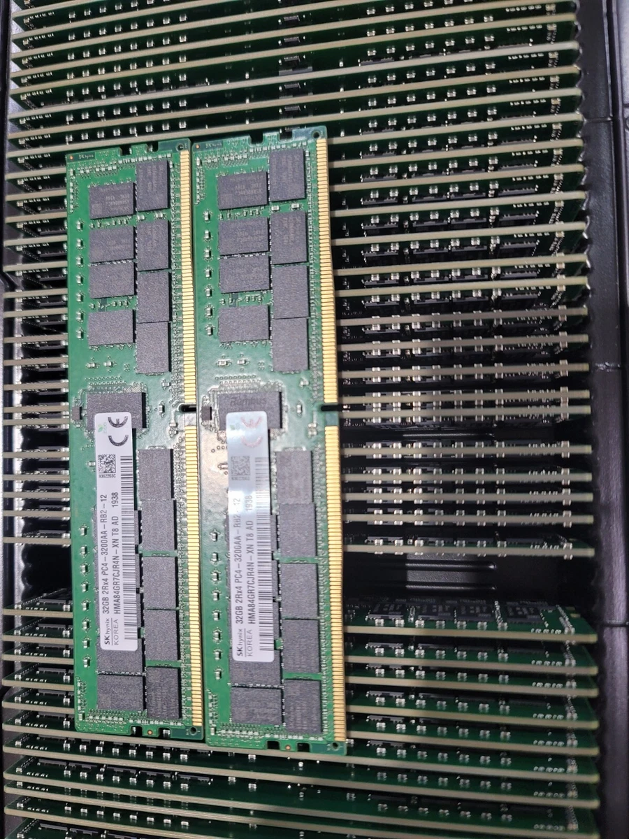 売り切り御免!】 SkHynix PC4-3200AA-RB2-12 2RX4 Korea32GB PCパーツ