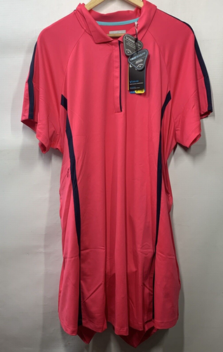 Callaway Swing Tech Color Block Dress, Vestito Da Golf Donna A Maniche Corte, Tech Fresco - 4
