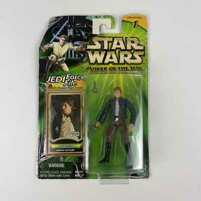 HAN SOLO Bespin Capture Hasbro Power of the Jedi POTJ 2000 New Action Figure
