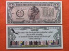 BLACK LIVES MATTER = BLM: One Human Race ~ $1,000,000 One Million Dollar Bill — photo 2
