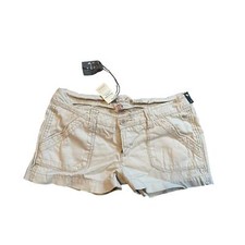 Womens NWT Abercrombie Fitch Vintage Y2K Khaki Shorts 2