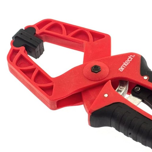AMTECH Durable Spring Clamp Ratchet Soft Grip Non-Marking Jaw Opening Tool - Picture 12 of 12