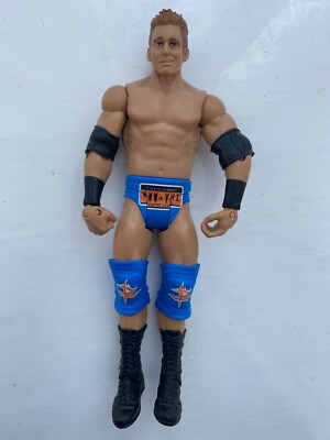 WWE ZACK RYDER Basic Series 22 Mattel Actionfigur 2013 Blaues Outfit