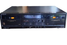Sony TC-W320 Stereo Dual Cassette Tape Deck Player Recorder