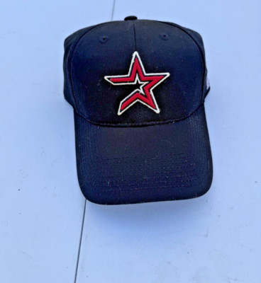 Vintage Twins Enterprise HOUSTON ASTROS Black Red Star Baseball Cap MLB Hat r#3