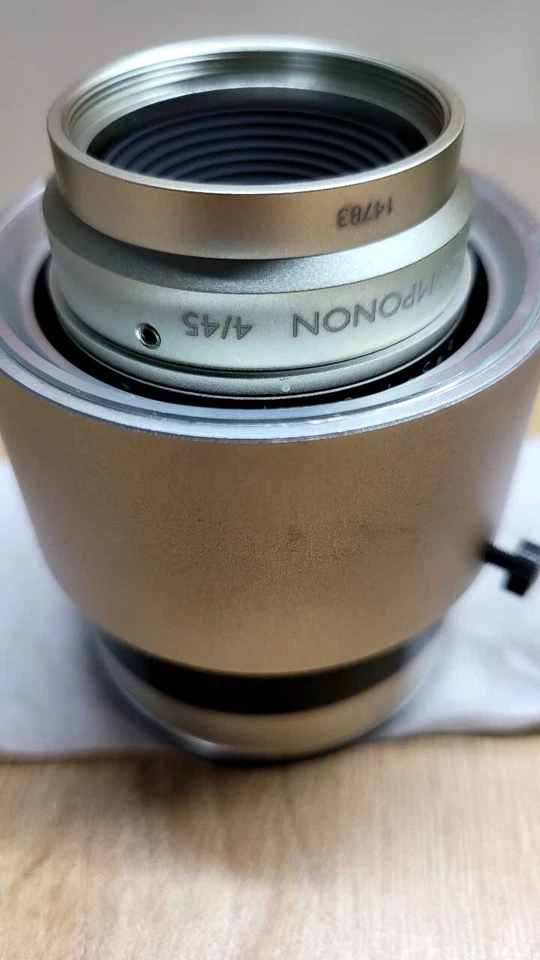 Schneider KREUZNACH MAKRO -IRIS APO- COMPONENTE 4/45 con montaje M58 Foto 3 de 4