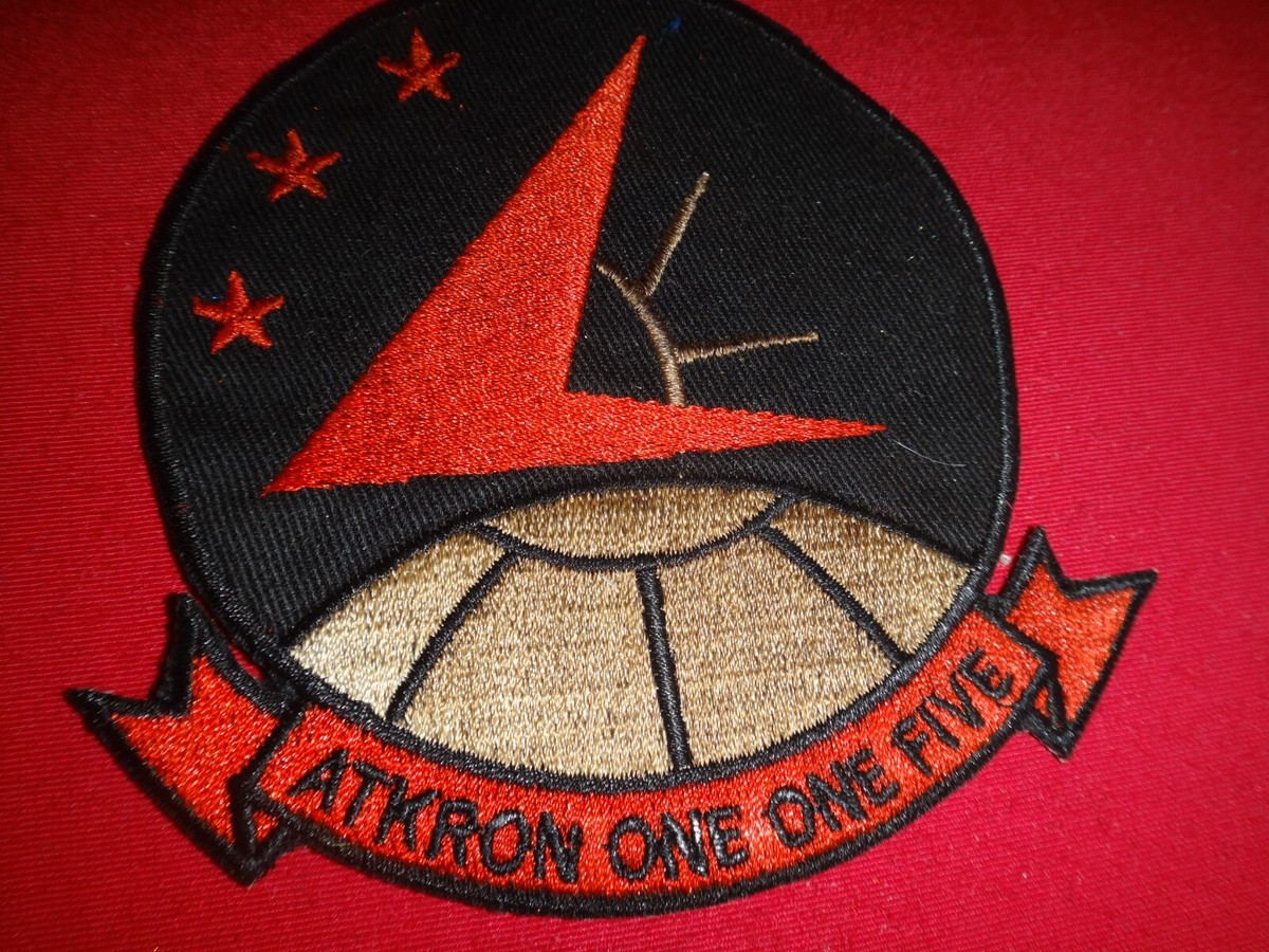 Vietnam War Patch US Navy Attack Squadron One One Five ATKRON VA 