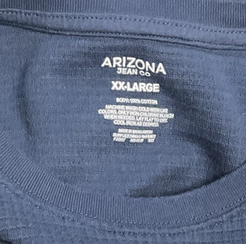 Arizona Jean Co Pullover Sweatshirt Women’s 2XL Blue.   8210B - Image 3 of 3