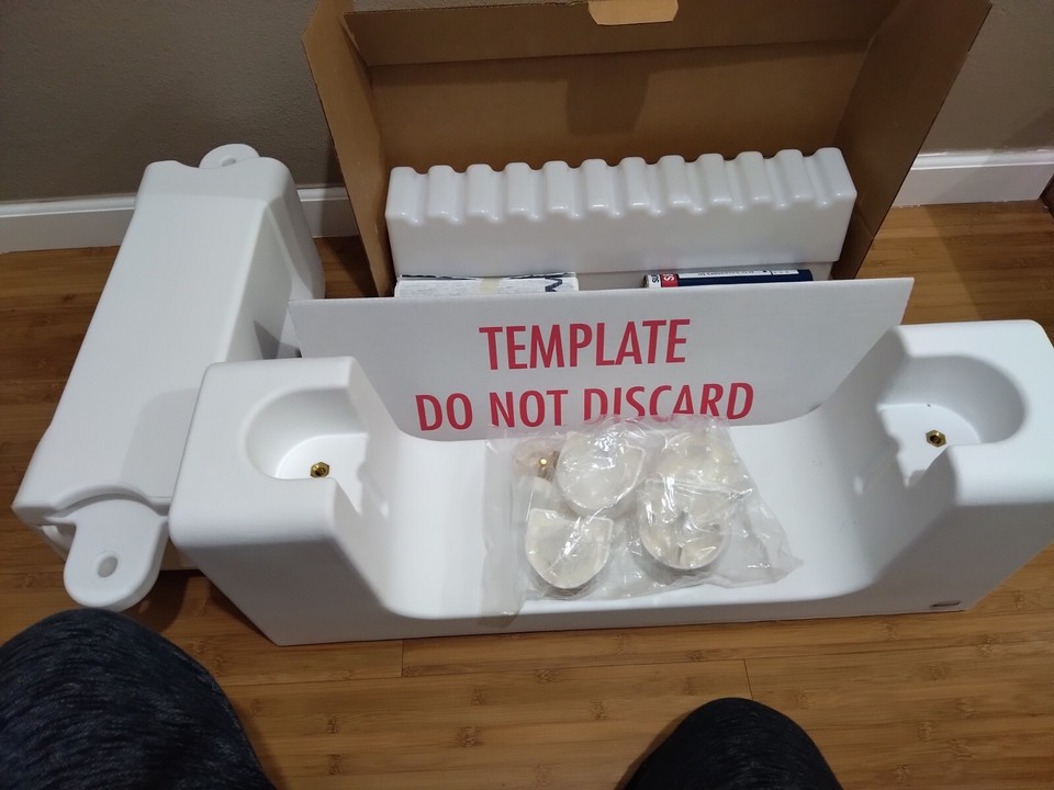 Cleancut Convertible Bathtub Conversion Kit Wide Affordable + Quick Non