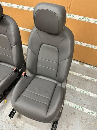 PORSCHE CAYENNE 9Y SITZE SPORT LEDER SITZEN GRAU LEDER VON TEST WAGEN!! - Bild 7 von 24