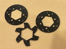 1 set Carbon Fiber Brake Disk for 1/5  HPI 5B 5T Baja