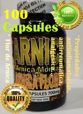 Arnica, flor de arnica, Arnica montana, Arnika  100% Natural Herbal Caps !!!