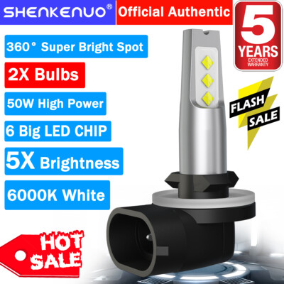 6000K BRIGHT LED Bulbs For Polaris ACE 4010253 Sportsman 400 450 500 ...