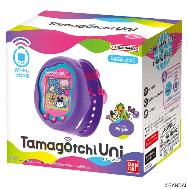 (In Stock) Bandai Tamagotchi Uni - Purple (Wifi) Tamaverse 