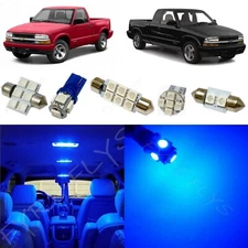 13x Blue LED Interior lights package kit for 1998-2004 Chevrolet S10 +Tool CS7B
