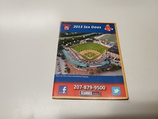 Calendario de bolsillo de béisbol menor RS20 Portland Sea Dogs 2013 - Coca Cola (estadio)