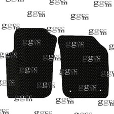 Fits Ford Street Ka 2004 To 2006 Tailored Black Rubber Car Floor Mats 2 Clips