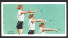 BRITISH AMERICAN (PRINTED) - KEEP FIT - #15 WRIST CIRCLING