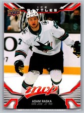 2022-23 Upper Deck MVP #230 Adam Raska Ice Battles San Jose Sharks