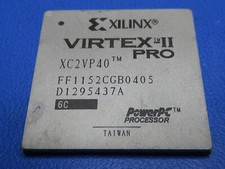 1 XILINX VIRTEX XC2VP40-6FF1152C 1152 PIN FPGA MISSING PINS - NEEDS REBALLED