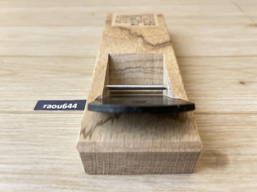 KAKURI 42mm × 150mm KANNA Japanese Wood Block Plane Carpenter's Tool Double Edge - Picture 7 of 24