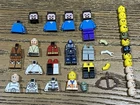 Lego Damaged Minifigure Lot: Star Wars, Minecraft, Chima, City, Etc