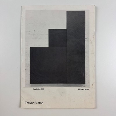Klappkarte für Trevor Sutton | S. East Gallery, London, 1981