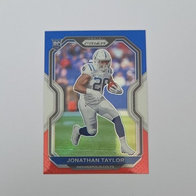 2020 Panini Prizm - Rookie Jonathan Taylor #332 Red White & Blue Prizm (RC)