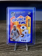 2025 Panini Donruss WNBA - Crunch Time Courtney Williams #16 Blue Press Proof