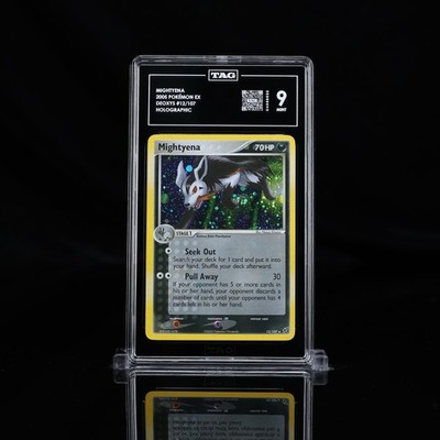 2005 Mightyena-Holo ホロカード Gem Mint 10 2005 Pokemon Mightyena EX Deoxys Holo Rare #12/107 TAG 9 MINT | eBay