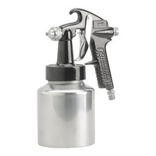 Campbell Hausfeld Dh4200 1-qt. General Purpose Versatile Spray Gun - Silver New Campbell Hausfeld Dh4200 1-qt. General Purpose Versatile Spray Gun - Silver New
