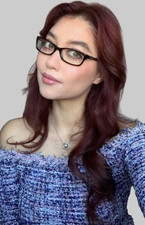 New Diane von FURSTENBERG DVF 518206 51mm Cat Eye Women's Eyeglasses Frame .