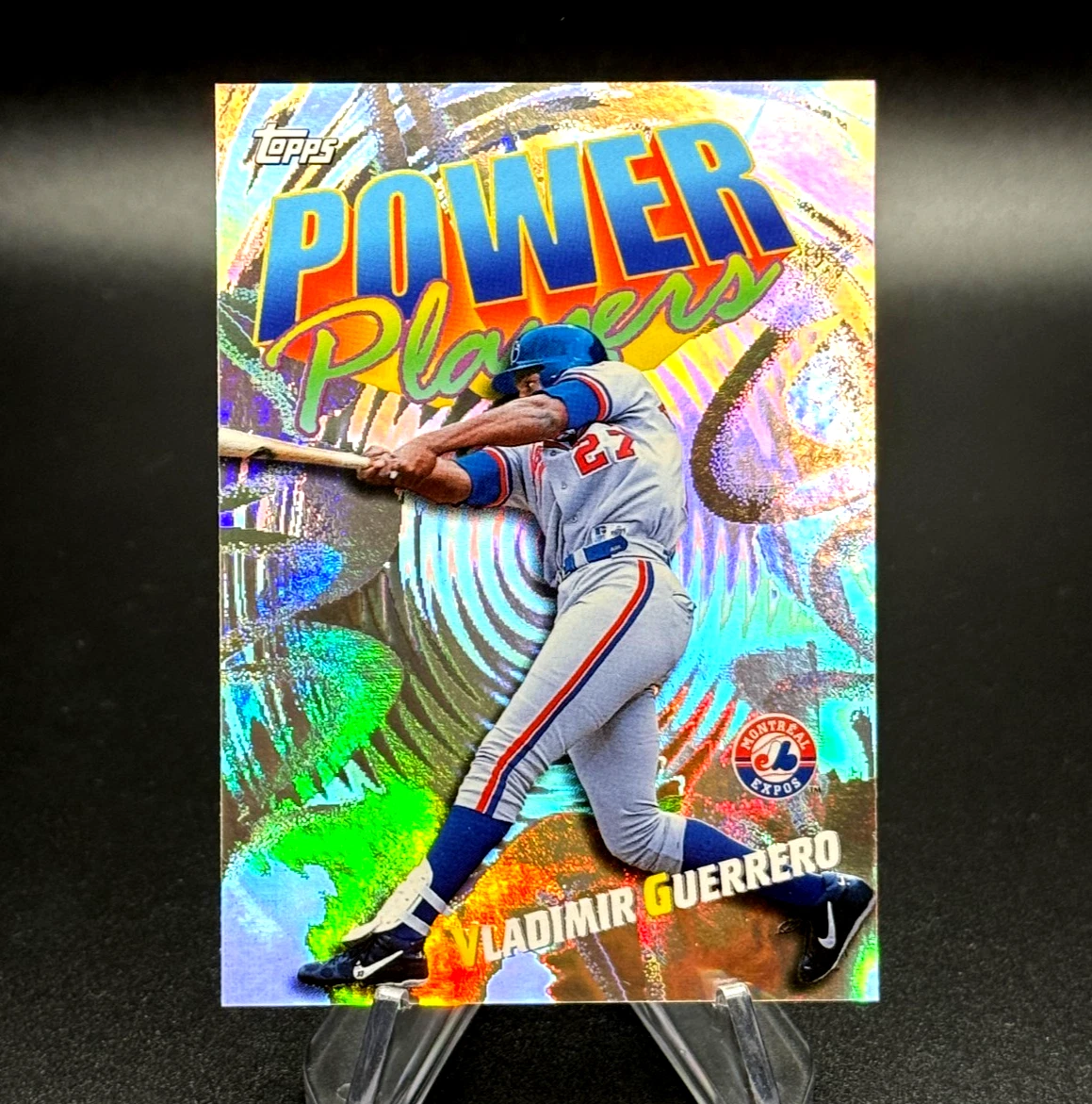  Guerrero ポスター Vladimir Guerrero Baseball Toronto Blue Jays Sports Trading Cards