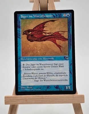 Jäger im Wurzelwasser Sturmwind  Magic Karte  MTG  deutsch (Rootwater Hunter)