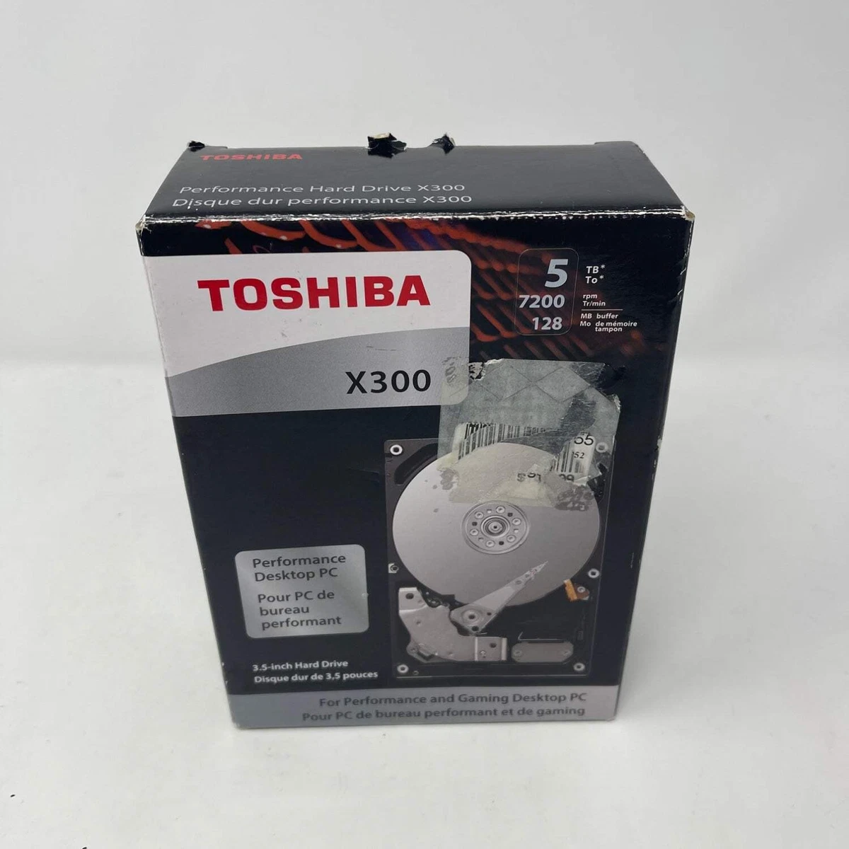 TOSHIBA MC04ACA500A 5+5 TB 動作確認済み Toshiba Internal Hard Disk Drives 5 TB Storage Capacity for sale