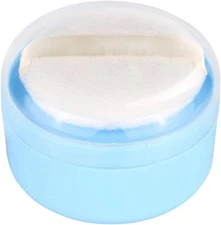 After-Bath Puff Box Empty Body Powder Container Dispenser Case with Sifter... 