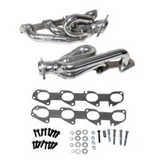 BBK Performance 40140 1-3/4 Shorty Headers Polished Silver Ceramic Coated