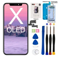 for iPhone X Screen Replacement OLED [NOT LCD] 5.8 Inch Display Digitizer 3D ...