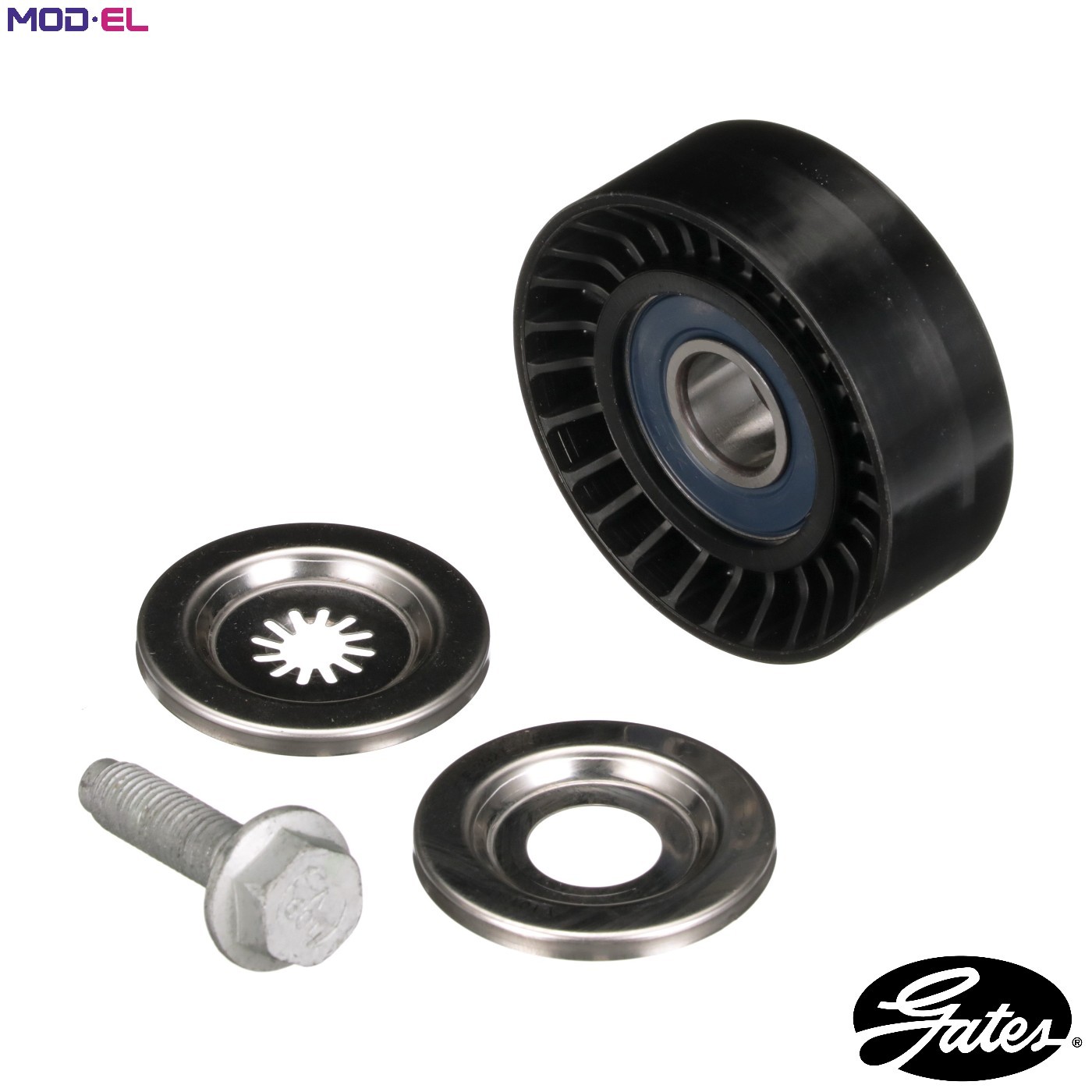 Aux Belt Idler Pulley fits DODGE AVENGER 2.0 2.4 07 to 14 Guide Deflection Gates - Image 10