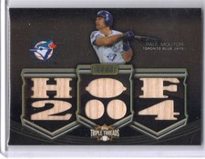 2010 Topps Triple Threads Relic #TTR-94 Paul Molitor 11/27 Toronto Blue Jays
