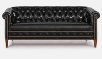 Chesterfield Sofagarnitur Sofa Couch Polster 3+2+1 Sitzer Leder Sofas Garnitur