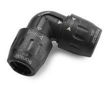 LOT of 5 - Parker 6602 25 00 Transair 90-Degree Union Elbow Pipe Fitting 25mm/1"