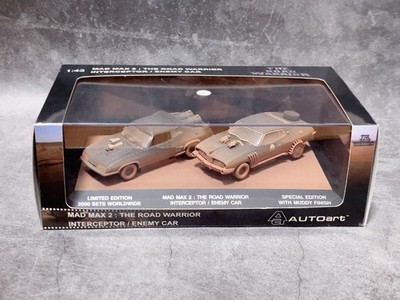 AUTOart 1/43 Mad Max 2 The Road Warrior Interceptor & Enemy Car