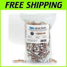 Cigarette Filter XL Pack | TarGard Amber Filters | 300 Count