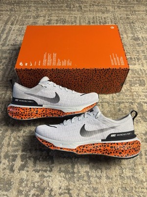 Größe 5 - Nike ZoomX Invincible Run 3 Safari Olympic Pack orange grau FN7676-900