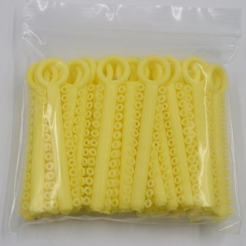 1040 Pezzi Elastici Ortodontici Dentali Tutori Elastici Legature Fascette 36 Colori - Foto 48 di 86