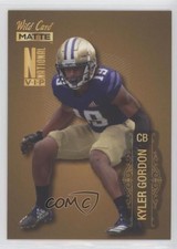 2022 Wild Card MATTE National Convention Football VIP Gold Kyler Gordon 2qw