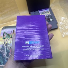 Crystalis NES Cib Minty Complete Rare Nintendo